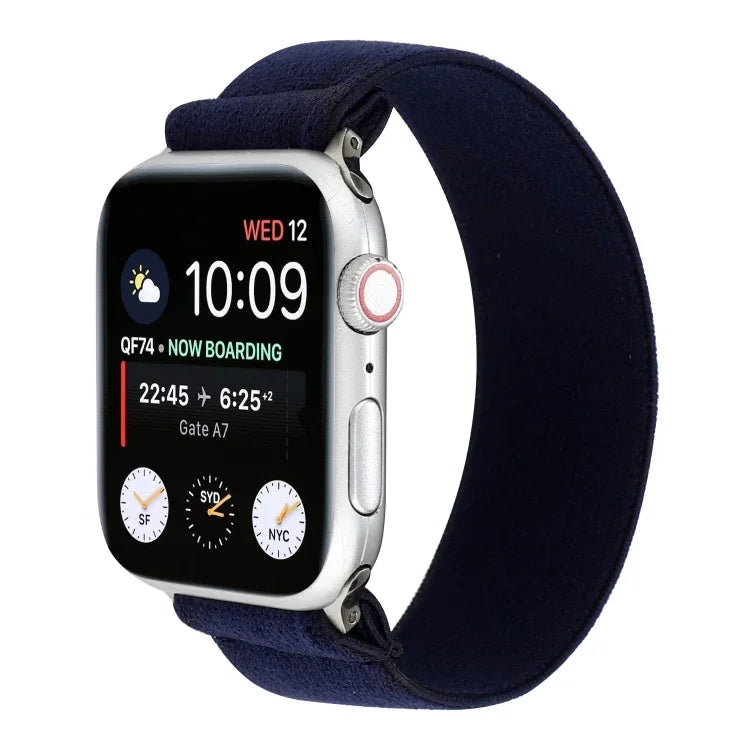 سوار ساعة مضفر من النايلون المرن، لسلسلة Apple Watch 8&7 مقاس 45مم، لسلسلة Apple Watch 8&7 مقاس 41مم