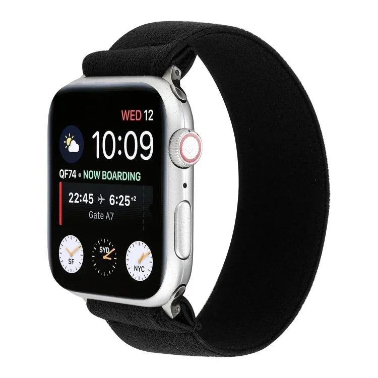 سوار ساعة مضفر من النايلون المرن، لسلسلة Apple Watch 8&7 مقاس 45مم، لسلسلة Apple Watch 8&7 مقاس 41مم