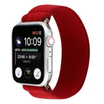 سوار ساعة مضفر من النايلون المرن، لسلسلة Apple Watch 8&7 مقاس 45مم، لسلسلة Apple Watch 8&7 مقاس 41مم