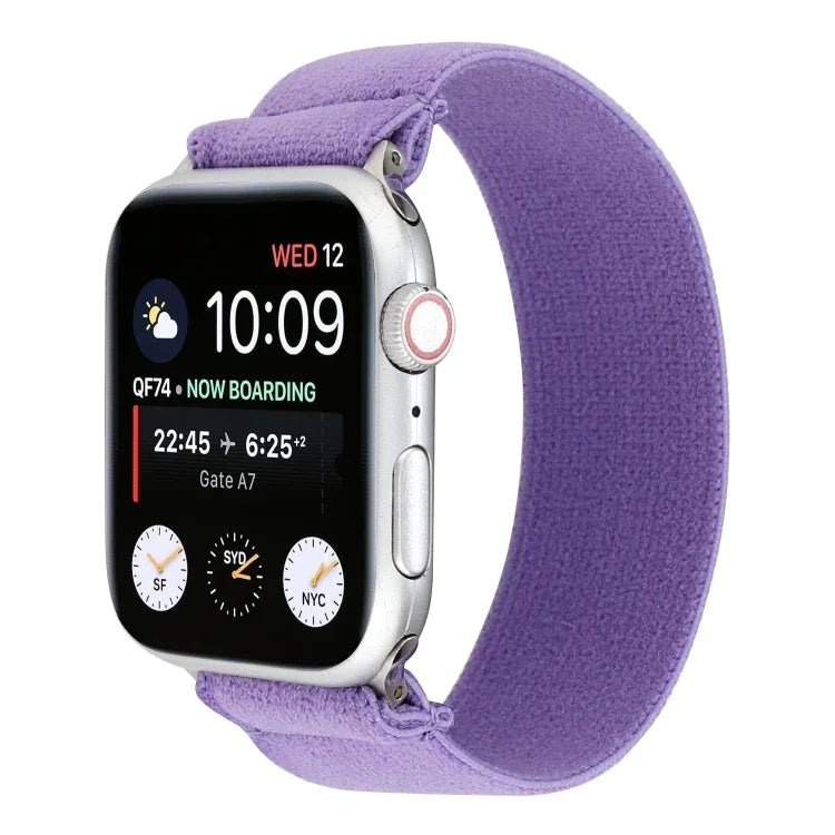 سوار ساعة مضفر من النايلون المرن، لسلسلة Apple Watch 8&7 مقاس 45مم، لسلسلة Apple Watch 8&7 مقاس 41مم