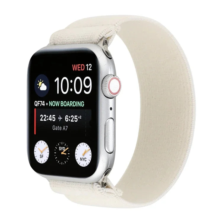 سوار ساعة مضفر من النايلون المرن، لسلسلة Apple Watch 8&7 مقاس 45مم، لسلسلة Apple Watch 8&7 مقاس 41مم