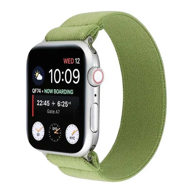 سوار ساعة مضفر من النايلون المرن، لسلسلة Apple Watch 8&7 مقاس 45مم، لسلسلة Apple Watch 8&7 مقاس 41مم