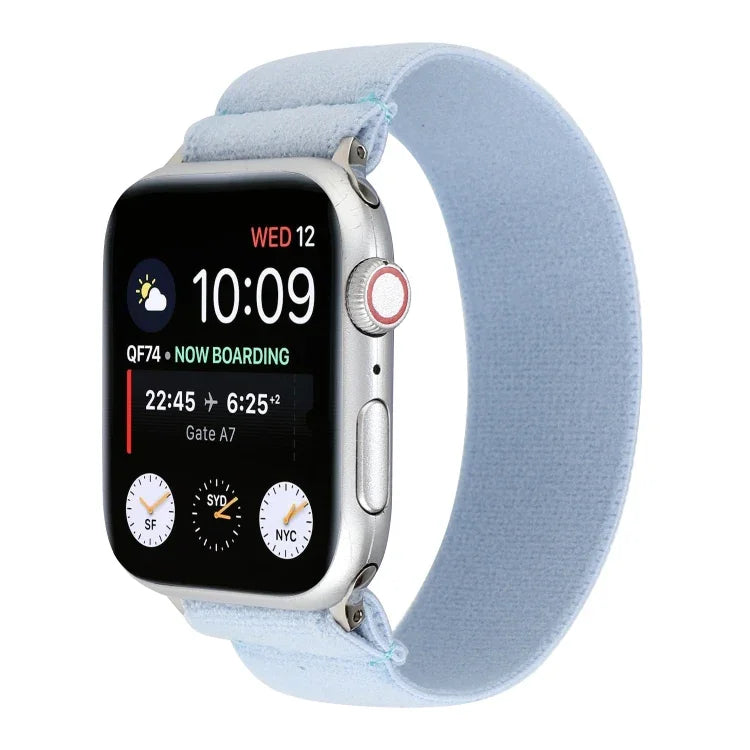 سوار ساعة مضفر من النايلون المرن، لسلسلة Apple Watch 8&7 مقاس 45مم، لسلسلة Apple Watch 8&7 مقاس 41مم