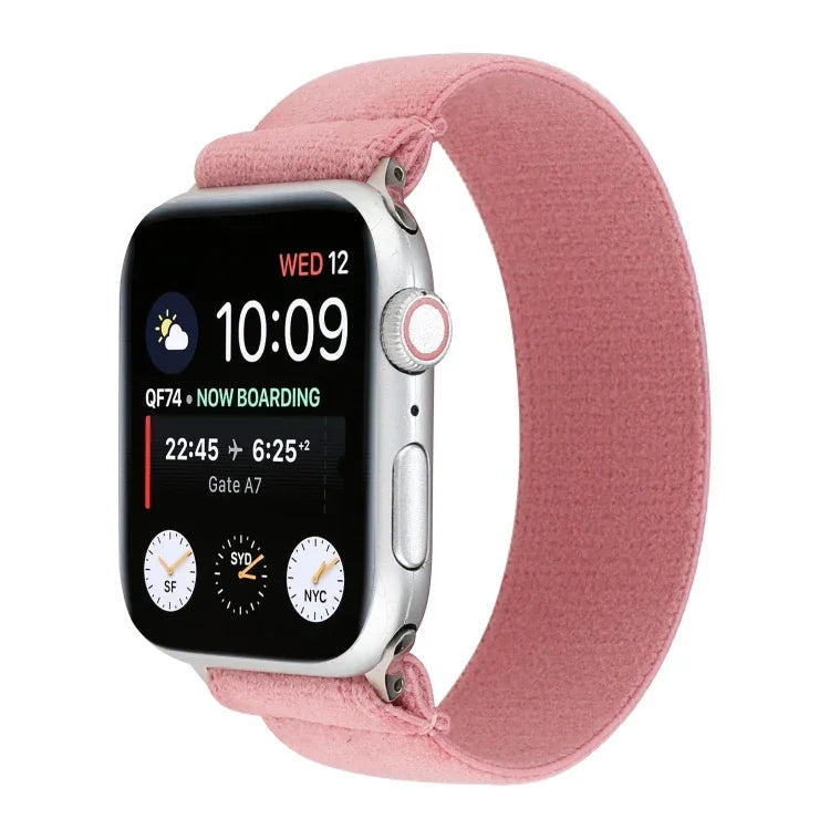 سوار ساعة مضفر من النايلون المرن، لسلسلة Apple Watch 8&7 مقاس 45مم، لسلسلة Apple Watch 8&7 مقاس 41مم