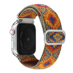 سوار ساعة من النايلون المطاطي مع إبزيم، لسلسلة Apple Watch 8&7 مقاس 45مم، لسلسلة Apple Watch 8&7 مقاس 41مم