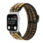 سوار ساعة من النايلون المطاطي مع إبزيم، لسلسلة Apple Watch 8&7 مقاس 45مم، لسلسلة Apple Watch 8&7 مقاس 41مم