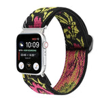 سوار ساعة من النايلون المطاطي مع إبزيم، لسلسلة Apple Watch 8&7 مقاس 45مم، لسلسلة Apple Watch 8&7 مقاس 41مم