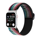 سوار ساعة من النايلون المطاطي مع إبزيم، لسلسلة Apple Watch 8&7 مقاس 45مم، لسلسلة Apple Watch 8&7 مقاس 41مم