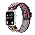 سوار ساعة من النايلون المطاطي مع إبزيم، لسلسلة Apple Watch 8&7 مقاس 45مم، لسلسلة Apple Watch 8&7 مقاس 41مم
