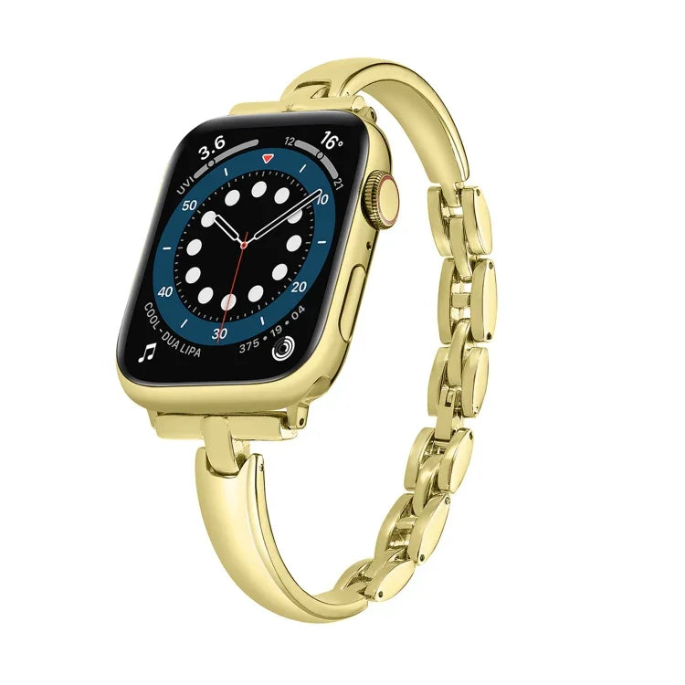 سوار ساعة معدني بسلسلة، لسلسلة Apple Watch 8&7 مقاس 45مم، لسلسلة Apple Watch 8&7 مقاس 41مم