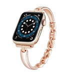 سوار ساعة معدني بسلسلة، لسلسلة Apple Watch 8&7 مقاس 45مم، لسلسلة Apple Watch 8&7 مقاس 41مم