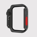 غطاء ساعة من فيلم PC مع زر قابل للفصل، لسلسلة Apple Watch 9 / 8 / 7 مقاس 41مم، لسلسلة Apple Watch SE 2025 / SE 2 / 6 / SE / 5 / 4 مقاس 40مم، لسلسلة Apple Watch SE 2025 / SE 2 / 6 / SE / 5 / 4 مقاس 40مم