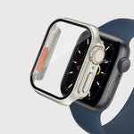 غطاء ساعة من فيلم PC مع زر قابل للفصل، لسلسلة Apple Watch 9 / 8 / 7 مقاس 41مم، لسلسلة Apple Watch SE 2025 / SE 2 / 6 / SE / 5 / 4 مقاس 40مم، لسلسلة Apple Watch SE 2025 / SE 2 / 6 / SE / 5 / 4 مقاس 40مم