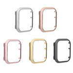 غطاء حماية ساعة مجوف بمرآة، لسلسلة Apple Watch 9 / 8 / 7 مقاس 45مم، لسلسلة Apple Watch SE 2025&SE 2&6&SE&5&4 مقاس 44مم، لسلسلة Apple Watch 3&2&1 مقاس 42مم، لسلسلة Apple Watch 9 / 8 / 7 مقاس 41مم، لسلسلة Apple Watch SE 2025&SE 2&6&SE&5&4 مقاس 40مم