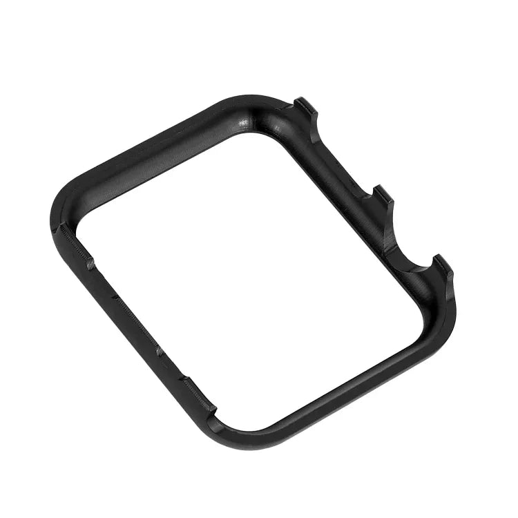 غطاء حماية ساعة من سبائك الألمنيوم الماسي، لسلسلة Apple Watch 9 / 8 / 7 مقاس 45مم، لسلسلة Apple Watch SE 2025&SE 2&6&SE&5&4 مقاس 44مم، لسلسلة Apple Watch 3&2&1 مقاس 42مم، لسلسلة Apple Watch 9 / 8 / 7 مقاس 41مم