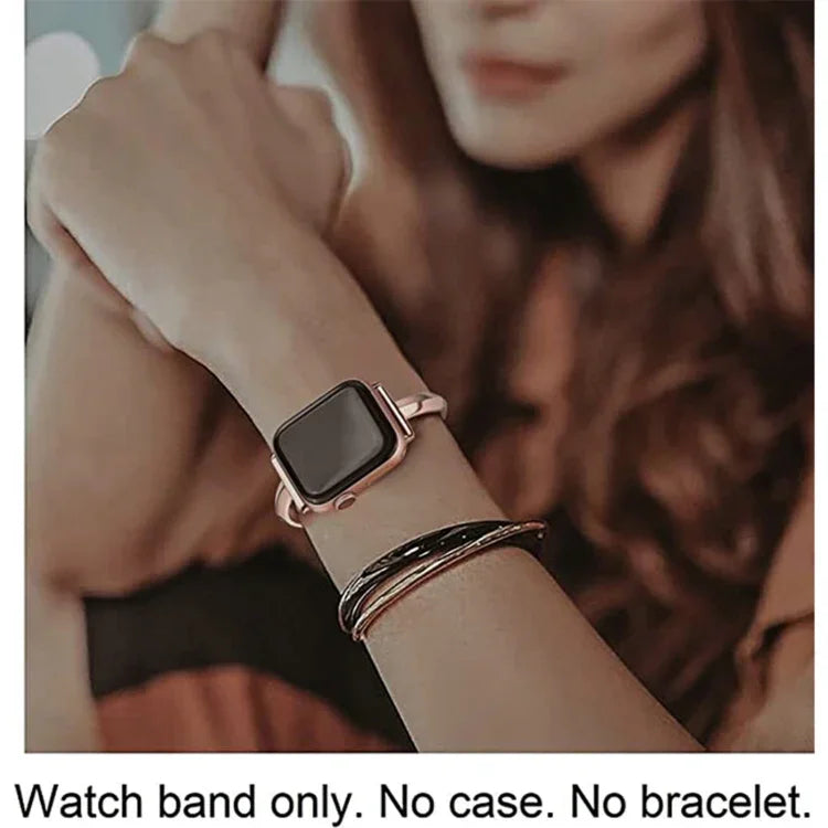 سوار ساعة من الفولاذ المقاوم للصدأ، لساعة Apple Watch Ultra مقاس 49مم / السلسلة 8&7 مقاس 45مم / SE 2&6&SE&5&4 مقاس 44مم / 3&2&1 مقاس 42مم، لساعة Apple Watch السلسلة 8&7 مقاس 41مم / SE 2&6&SE&5&4 مقاس 40مم / 3&2&1 مقاس 38مم