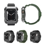 سوار ساعة مدمج من سبيكة + TPU من سلسلة NILLKIN Ruidong، لساعة Apple Watch السلسلة 8&7 مقاس 45مم