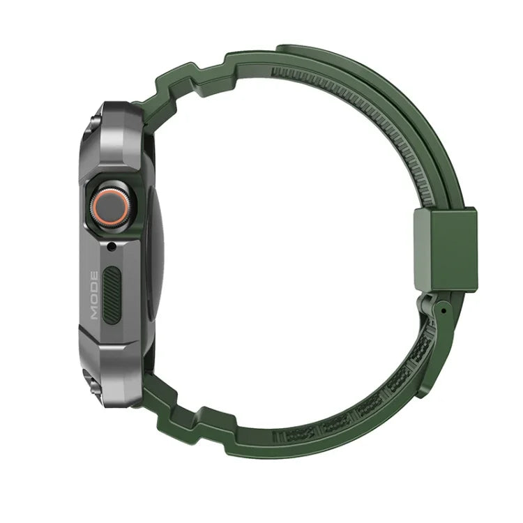 سوار ساعة مدمج من سبيكة + TPU من سلسلة NILLKIN Ruidong، لساعة Apple Watch السلسلة 8&7 مقاس 45مم