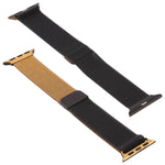 سوار ساعة ميلانيزي متدرج من فولاذ مقاوم للصدأ، لسلسلة Apple Watch 7 مقاس 41مم / 6 & SE & 5 & 4 مقاس 40مم / 3 & 2 & 1 مقاس 38مم، لسلسلة Apple Watch Ultra مقاس 49مم / سلسلة 8&7 مقاس 45مم / SE 2&6&SE&5&4 مقاس 44مم / 3&2&1 مقاس 42مم