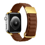 سوار ساعة مع إبزيم عكسي مغناطيسي، لساعة Apple Watch السلسلة 8&7 مقاس 41مم، لساعة Apple Watch السلسلة 8&7 مقاس 45مم