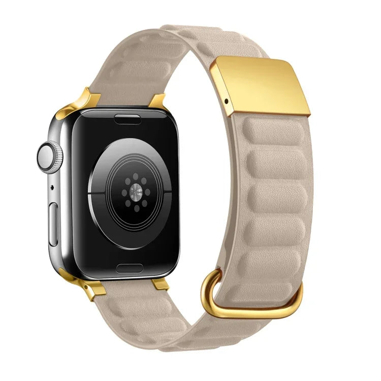 سوار ساعة مع إبزيم عكسي مغناطيسي، لساعة Apple Watch السلسلة 8&7 مقاس 41مم، لساعة Apple Watch السلسلة 8&7 مقاس 45مم