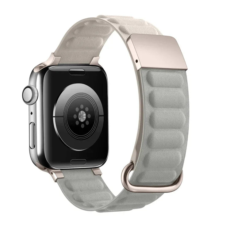 سوار ساعة مع إبزيم عكسي مغناطيسي، لساعة Apple Watch السلسلة 8&7 مقاس 41مم، لساعة Apple Watch السلسلة 8&7 مقاس 45مم