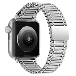 سوار ساعة من الفولاذ المقاوم للصدأ مغناطيسي بسلسلة، لساعة Apple Watch السلسلة 8&7 مقاس 41مم / SE 2&6&SE&5&4 مقاس 40مم / 3&2&1 مقاس 38مم، لساعة Apple Watch Ultra مقاس 49مم / السلسلة 8&7 مقاس 45مم / SE 2&6&SE&5&4 مقاس 44مم / 3&2&1 مقاس 42مم
