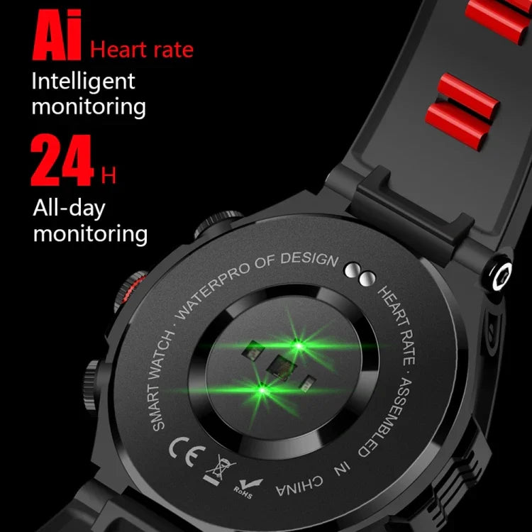ساعة ذكية CT18 بشاشة AMOLED بقياس 1.43 بوصة تدعم المكالمات عبر البلوتوث / كشف نسبة الأكسجين في الدم
