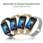 16mm Milan Stainless Steel Metal Mesh Watch Band, For Huawei Band 8