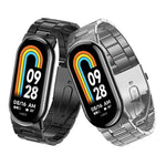 Milanese Three-bead Metal Watch Band, For Xiaomi Mi Band 8