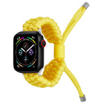 Stretch Plain Silicone Bean Watch Band, For Apple Watch 2 42 mm, For Apple Watch 38mm, For Apple Watch 42mm, For Apple Watch Ultra 2 49mm