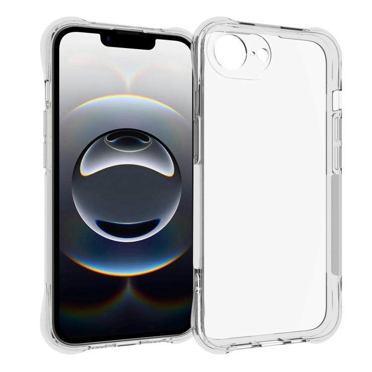 غطاء هاتف TPU مقاوم للصدمات وغير قابل للانزلاق مع تعزيز، لهواتف iPhone 17e / 16e، iPhone 17 Pro Max، iPhone 17 Pro، iPhone 17، iPhone Air، iPhone 16 Pro Max، iPhone 16 Pro، iPhone 16 Plus، iPhone 16، iPhone 15 Pro Max