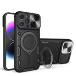 غطاء هاتف بممسك مغناطيسي منزلق بنقشة CD، لهواتف iPhone 14 Pro Max، iPhone 13 Pro Max، iPhone 13 Pro، iPhone 13، iPhone 12، iPhone 12 Pro Max، iPhone 12 Pro، iPhone 11 Pro Max