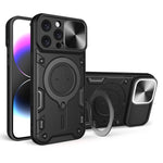 غطاء هاتف بممسك مغناطيسي منزلق بنقشة CD، لهواتف iPhone 17e / 16e، iPhone 17 Pro Max، iPhone 17 Pro، iPhone 17، iPhone Air، iPhone 16 Pro Max، iPhone 16 Pro، iPhone 16 Plus