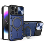 غطاء هاتف بممسك مغناطيسي منزلق بنقشة CD، لهواتف iPhone 17e / 16e، iPhone 17 Pro Max، iPhone 17 Pro، iPhone 17، iPhone Air، iPhone 16 Pro Max، iPhone 16 Pro، iPhone 16 Plus