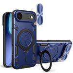 غطاء هاتف بممسك مغناطيسي منزلق بنقشة CD، لهواتف iPhone 17e / 16e، iPhone 17 Pro Max، iPhone 17 Pro، iPhone 17، iPhone Air، iPhone 16 Pro Max، iPhone 16 Pro، iPhone 16 Plus
