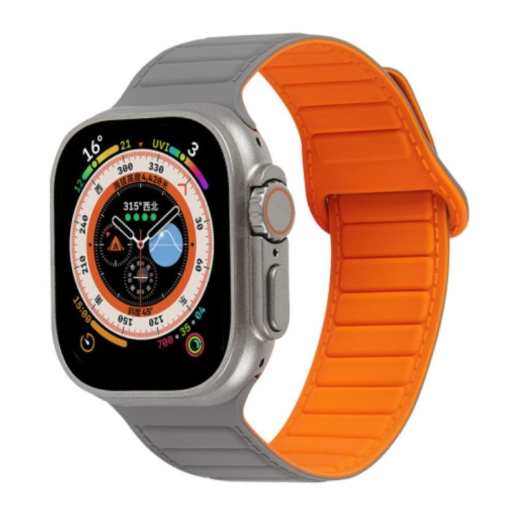 Loop Magnetic Silicone Watch Band, For Apple Watch 7 41mm, For Apple Watch 7 45mm, For Apple Watch SE 40mm