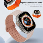 Loop Magnetic Silicone Watch Band, For Apple Watch 4 40mm, For Apple Watch 3 38mm, For Apple Watch 3 42mm