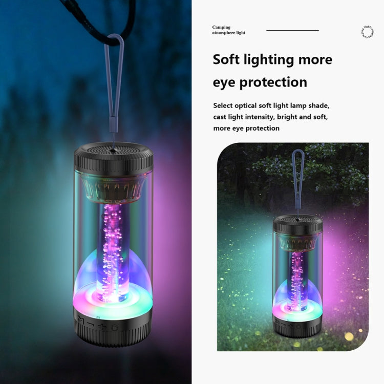 مكبر صوت بلوتوث لاسلكي محمول مع إضاءة RGB جوية Z15، Z15
