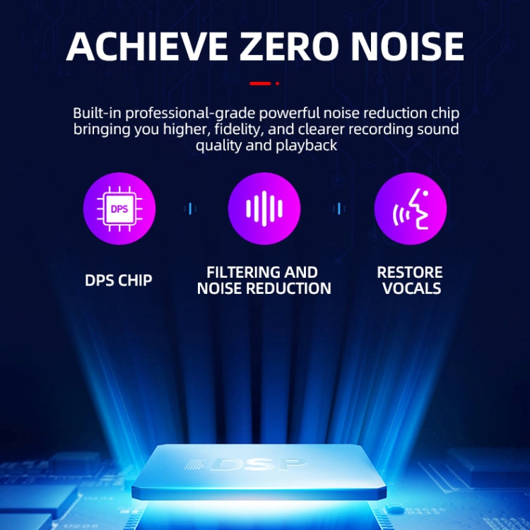 مسجل صوت ذكي رفيع جداً مع تقليل الضوضاء عالي الدقة وتحكم ذكي JNN M2، 4GB، 8GB، 16GB، 32GB، 64GB