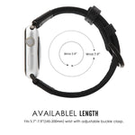 سوار ساعة نايلون، لسلسلة Apple Watch 7 مقاس 41مم / 6 و SE و 5 و 4 مقاس 40مم / 3 و 2 و 1 مقاس 38مم، لسلسلة Apple Watch 7 مقاس 45مم / 6 و SE و 5 و 4 مقاس 44مم / 3 و 2 و 1 مقاس 42مم