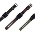 سوار ساعة نايلون، لسلسلة Apple Watch 7 مقاس 41مم / 6 و SE و 5 و 4 مقاس 40مم / 3 و 2 و 1 مقاس 38مم، لسلسلة Apple Watch 7 مقاس 45مم / 6 و SE و 5 و 4 مقاس 44مم / 3 و 2 و 1 مقاس 42مم