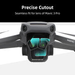 مجموعة من قطعتين من فيلم زجاج مقسى مقاوم للانفجار بدقة HD من Sunnylife M3P-BHM578، Sunnylife لـ DJI Mavic 3 Pro