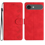 غطاء هاتف من الجلد بنقشة سبع فراشات بارزة، لهواتف iPhone 16e / 17e، iPhone 17 Pro Max، iPhone 17 Pro، iPhone 17، iPhone Air، iPhone 16 Pro Max، iPhone 16 Pro، iPhone 16 Plus