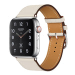 سوار ساعة بديل من الجلد، لسلسلة Apple Watch 7 مقاس 41مم / 6 و SE و 5 و 4 مقاس 40مم / 3 و 2 و 1 مقاس 38مم، لسلسلة Apple Watch 7 مقاس 45مم / 6 و SE و 5 و 4 مقاس 44مم / 3 و 2 و 1 مقاس 42مم