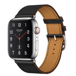 سوار ساعة بديل من الجلد، لسلسلة Apple Watch 7 مقاس 41مم / 6 و SE و 5 و 4 مقاس 40مم / 3 و 2 و 1 مقاس 38مم، لسلسلة Apple Watch 7 مقاس 45مم / 6 و SE و 5 و 4 مقاس 44مم / 3 و 2 و 1 مقاس 42مم