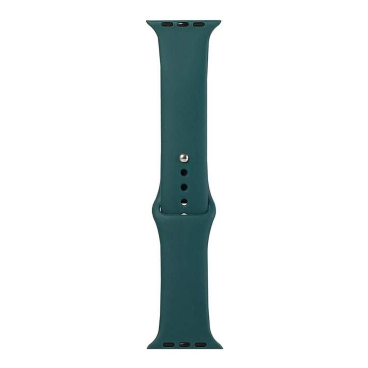 Silicone Watch Replacement Strap, Long Section (Men), For Apple Watch Series 8&7 41mm / SE 2&6&SE&5&4 40mm / 3&2&1 38mm, For Apple Watch Ultra 49mm / Series 8&7 45mm / SE 2&6&SE&5&4 44mm / 3&2&1 42mm
