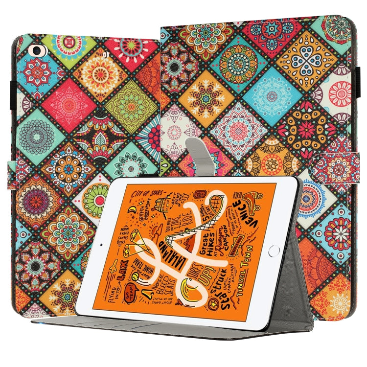 غطاء لوحي ذكي من الجلد المرسوم، لجهاز iPad mini 6 / mini 2024، لجهاز iPad Pro 11 2022 / 2021 / 2020، لجهاز iPad الجيل العاشر 10.9 2022، لجهاز iPad 10.2 2021 / 2020، لجهاز iPad mini 5 / 4 / 3 / 2 / 1، لجهاز iPad Air / Air 2 / 9.7 2017 / 2018