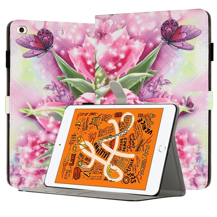 غطاء لوحي ذكي من الجلد المرسوم، لجهاز iPad mini 6 / mini 2024، لجهاز iPad Pro 11 2022 / 2021 / 2020، لجهاز iPad الجيل العاشر 10.9 2022، لجهاز iPad 10.2 2021 / 2020، لجهاز iPad mini 5 / 4 / 3 / 2 / 1، لجهاز iPad Air / Air 2 / 9.7 2017 / 2018