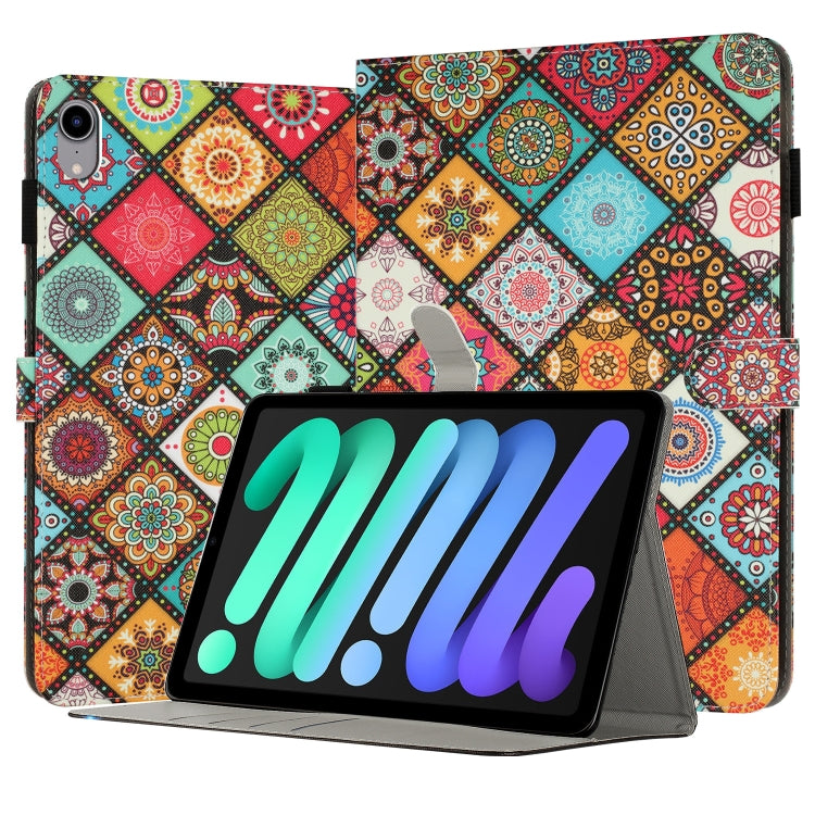 غطاء لوحي ذكي من الجلد المرسوم، لجهاز iPad mini 6 / mini 2024، لجهاز iPad Pro 11 2022 / 2021 / 2020، لجهاز iPad الجيل العاشر 10.9 2022، لجهاز iPad 10.2 2021 / 2020، لجهاز iPad mini 5 / 4 / 3 / 2 / 1، لجهاز iPad Air / Air 2 / 9.7 2017 / 2018